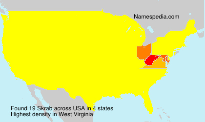 Surname Skrab in USA Surname Skrab in USA