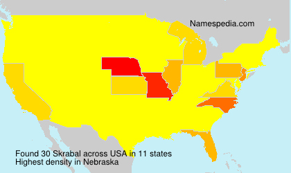 Surname Skrabal in USA Surname Skrabal in USA