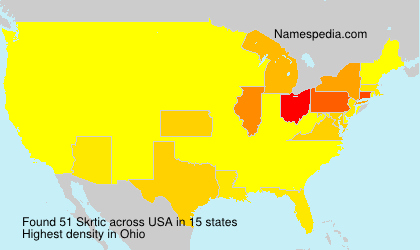 Surname Skrtic in USA Surname Skrtic in USA