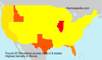 Surname Skrudland in USA Surname Skrudland in USA