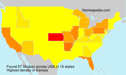 Surname Skuban in USA Surname Skuban in USA