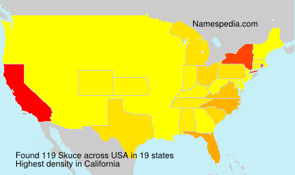 Surname Skuce in USA Surname Skuce in USA
