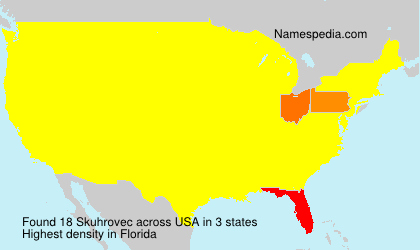 Surname Skuhrovec in USA Surname Skuhrovec in USA