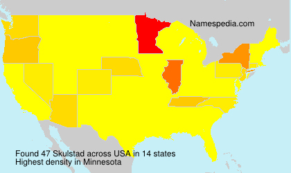 Surname Skulstad in USA Surname Skulstad in USA