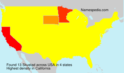 Surname Skustad in USA Surname Skustad in USA
