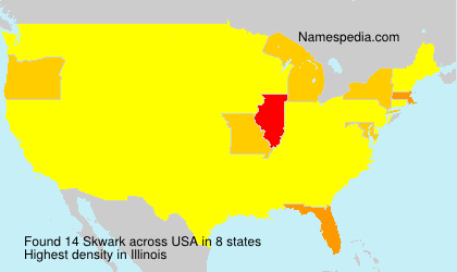 Surname Skwark in USA Surname Skwark in USA