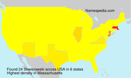 Surname Skwierawski in USA Surname Skwierawski in USA