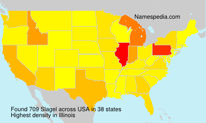Surname Slagel in USA Surname Slagel in USA