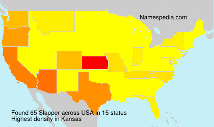 Surname Slapper in USA Surname Slapper in USA