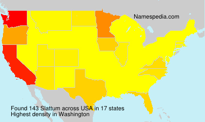 Surname Slattum in USA Surname Slattum in USA