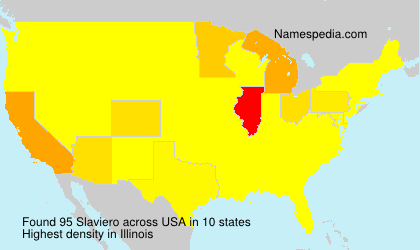 Surname Slaviero in USA Surname Slaviero in USA