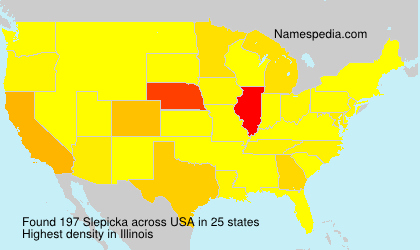 Surname Slepicka in USA Surname Slepicka in USA