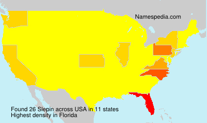 Surname Slepin in USA Surname Slepin in USA