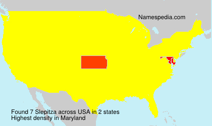 Surname Slepitza in USA Surname Slepitza in USA