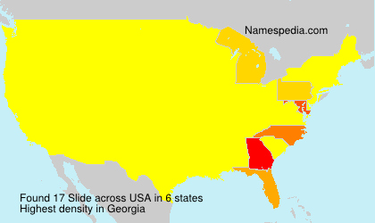 Surname Slide in USA Surname Slide in USA