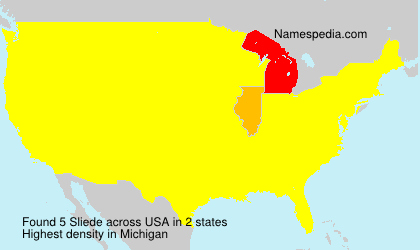 Surname Sliede in USA Surname Sliede in USA