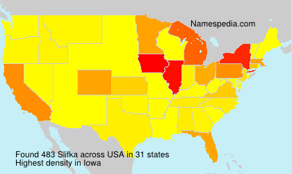 Surname Slifka in USA Surname Slifka in USA