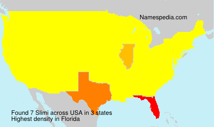 Surname Slimi in USA Surname Slimi in USA