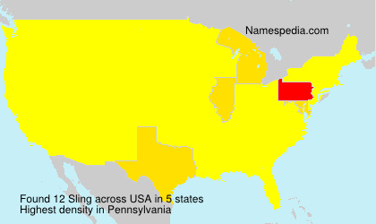 Surname Sling in USA Surname Sling in USA