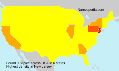 Surname Slipiec in USA Surname Slipiec in USA
