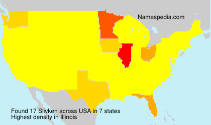 Surname Slivken in USA Surname Slivken in USA