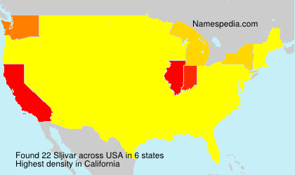 Surname Sljivar in USA Surname Sljivar in USA