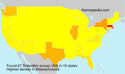 Surname Slobodkin in USA Surname Slobodkin in USA