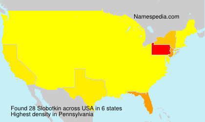 Surname Slobotkin in USA Surname Slobotkin in USA
