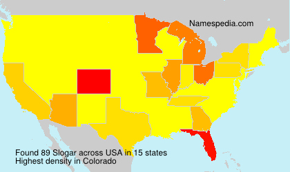 Surname Slogar in USA Surname Slogar in USA
