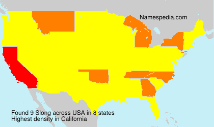 Surname Slong in USA Surname Slong in USA