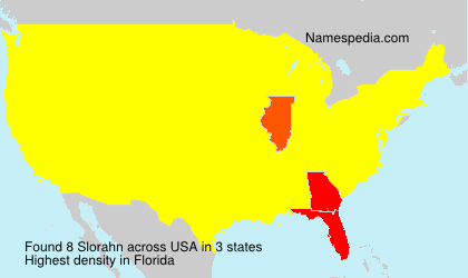 Surname Slorahn in USA Surname Slorahn in USA