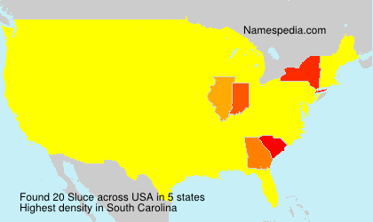 Surname Sluce in USA Surname Sluce in USA