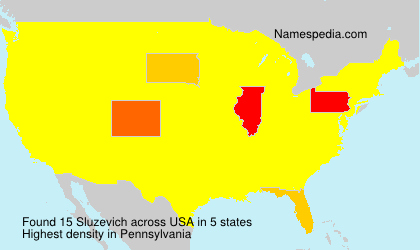 Surname Sluzevich in USA Surname Sluzevich in USA