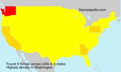 Surname Smael in USA