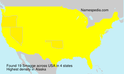 Surname Smagge in USA Surname Smagge in USA