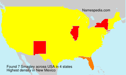 Surname Smagley in USA
