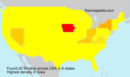 Surname Smahaj in USA Surname Smahaj in USA