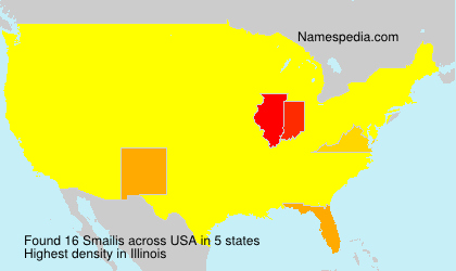 Surname Smailis in USA