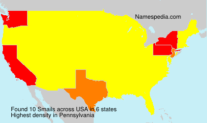 Surname Smails in USA