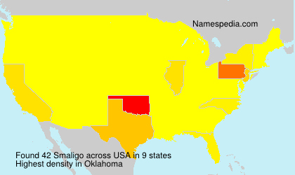 Surname Smaligo in USA Surname Smaligo in USA