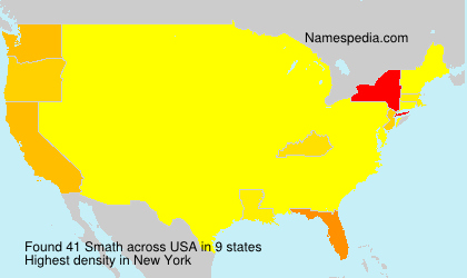 Surname Smath in USA Surname Smath in USA