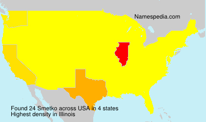 Surname Smetko in USA Surname Smetko in USA