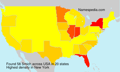 Surname Smich in USA