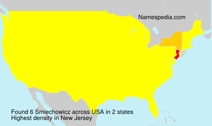 Surname Smiechowicz in USA Surname Smiechowicz in USA