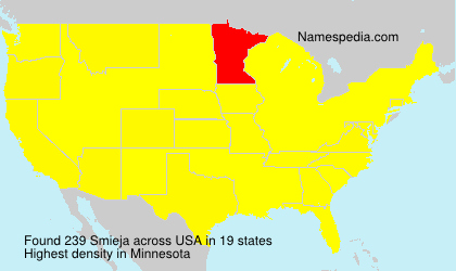Surname Smieja in USA Surname Smieja in USA