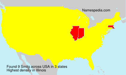 Surname Smilg in USA Surname Smilg in USA