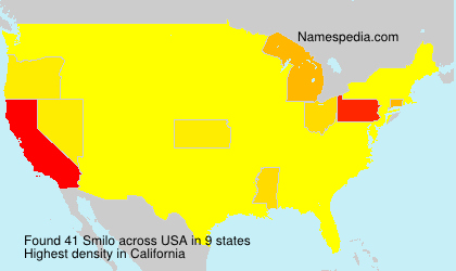 Surname Smilo in USA Surname Smilo in USA
