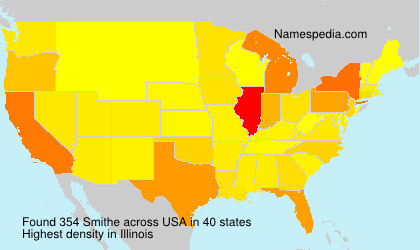 Surname Smithe in USA Surname Smithe in USA