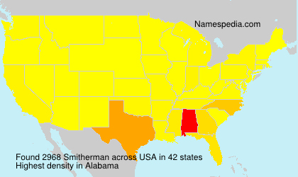 Surname Smitherman in USA Surname Smitherman in USA