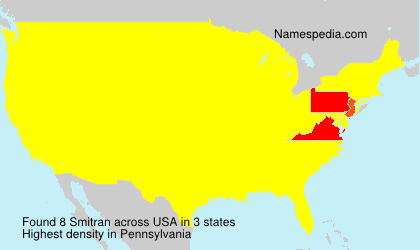 Surname Smitran in USA Surname Smitran in USA